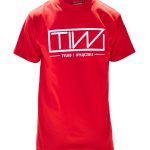 Koszulka TIW BOX LOGO KLASYK Czerwona