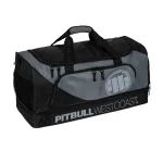 Torba sportowa Pitbull Big Duffle Logo TNT ll czarno/szara