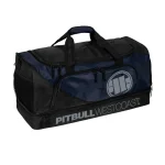 Torba sportowa Pitbull Big Duffle Logo TNT ll czarno/granatowa