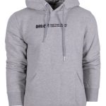 BLUZA Z KAPTUREM DIIL PATTERN DBL633 HOODED GREY