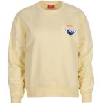 Bluza damska klasyczna Prosto Klasyk Peeta crewneck żółta