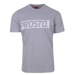 Koszulka męska t-shirt Prosto Klasyk Logstri szara