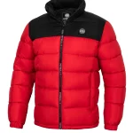 Kurtka zimowa Boxford czarno czerwona