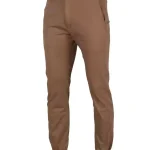 Spodnie męskie jogger Prosto Klasyk Evening Chino beżowe