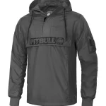 Kurtka kangurka przejściowa męska z kapturem Loring Grafitowa