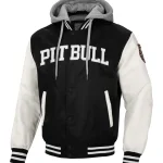 Kurtka przejściowa męska z kapturem Falcon Ridge Czarna