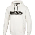 Bluza męska z kapturem Terry Classic Boxing Biała