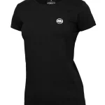 Koszulka damska Slim Fit Small Logo Czarna