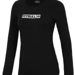 Longsleeve damski Slim Fit Hilltop czarny 2024