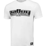Koszulka Slim Fit Classic Boxing Biała