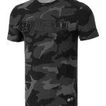 Koszulka Slim Fit Classic Boxing czarna