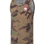 Tank Top Slim Fit Small Hilltop  Woodland Camo