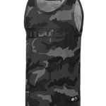 Tank Top Slim Fit Hilltop czarna moro