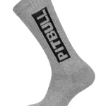 Skarpety High Crew Pitbull grube 3-pak szare