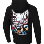 Bluza męska z kapturem Pitbull Pit Bull Most Wanted hooded czarna