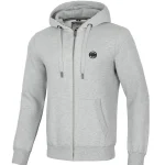 Bluza męska rozpinana z kapturem Small Logo Szara