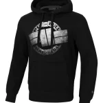 Bluza męska z kapturem Steel Logo X czarna