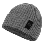 Czapka zimowa Velcro Logo grafitowa