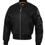 Kurtka przejściowa męska MA-1 Verano czarna