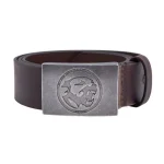 Pasek skórzany Bones Brązowy