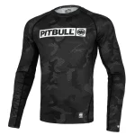 Longsleeve Rashguard Net Camo Hilltop II czarny