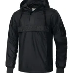 Kurtka kangurka przejściowa męska z kapturem Loring czarna