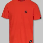 Koszulka męska SMALL LOGO Ognisty czerwony