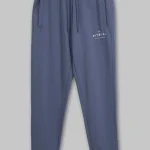 Spodnie dresowe męskie SAMPSON Niebieskie