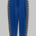 Spodnie dresowe męskie TAPE NUGGET niebieskie