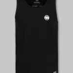 Tank Top Slim Fit Small Logo czarny