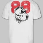 Koszulka męska DOG 89 Białą