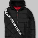 Kurtka zimowa męska z kapturem Airway IV Czarna