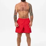Szorty kąpielowe męskie CROWNHILL Czerwone