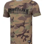 Koszulka Slim Fit Classic Boxing Woodland Camo