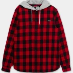 Koszula flanelowa z kapturem Woodson