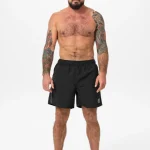 Szorty kąpielowe męskie CROWNHILL Czarne