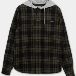 Koszula flanelowa z kapturem Woodson