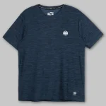 Koszulka Casual Sport Small Logo Granatowa