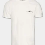 Koszulka męska Slim Fit USA CAL biała