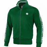 Bluza rozpinana Oldschool TAPE LOGO Zielona