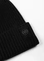 Czapka zimowa VELCRO LOGO czarna - obrazek 2